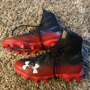 Boys highlight football cleats